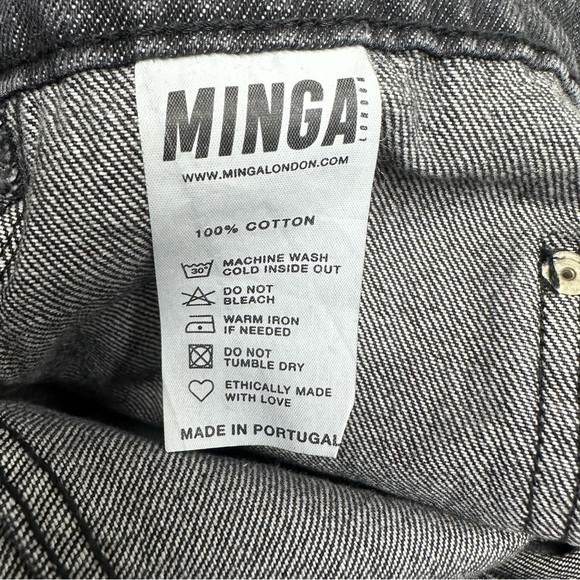 NWT MINGA London NYA BLACK PLEATED MINI SKIRT 38” size 14 - Picture 7 of 9